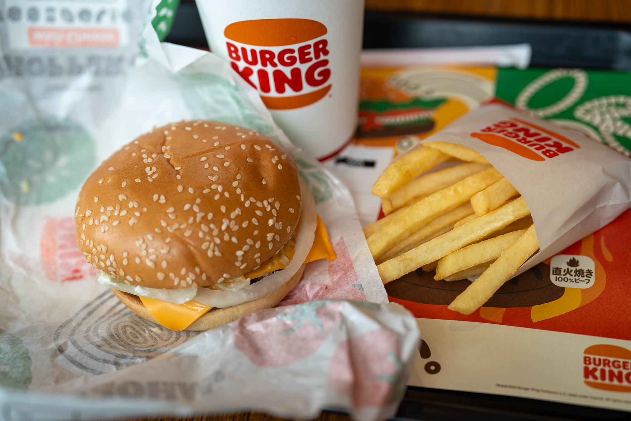 初のバーガーキング