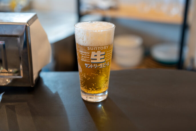 香川骨付鳥専門店 セトウチスタンダードの生ビール