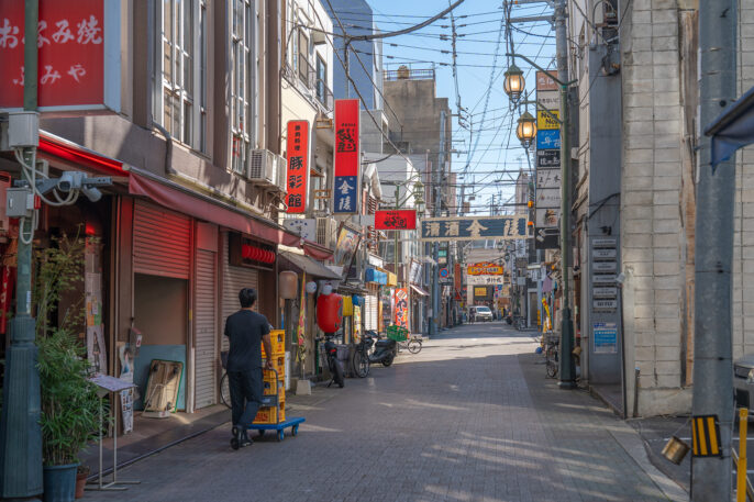 トキワ新町の昼